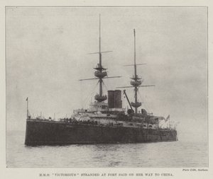 HMS Victorious, Çin