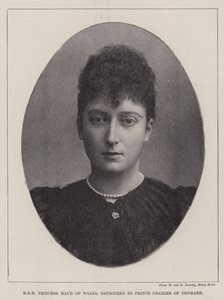 SAİK Galler Prensesi Maud, Danimarka Prensi Charles ile nişanlı by English Photographer