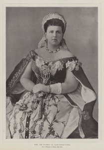 SAİK Saxe-Coburg-Gotha Düşesi by English Photographer