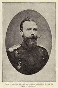 HH Leopold Franz Nicolaus, Anhalt-Dessau Hükümdarlığı Dükü by English Photographer