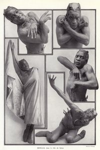 Habib Benglia, Cezayir doğumlu Fransız dansçı ve aktör, Folies Bergere, Paris