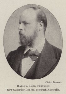 Hallam, Lord Tennyson, Güney Avustralya