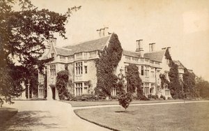 Hannington Hall, Wilts (s/b fotoğraf) by English Photographer