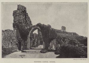 Hastings Kalesi, Sussex by English Photographer