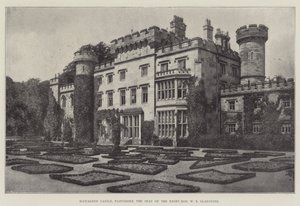 Hawarden Kalesi, Flintshire, Saygıdeğer WE Gladstone