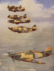 Hawker Hurricanes (renkli fotoğraf) by English Photographer