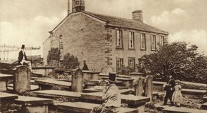 Brontes günlerinde Haworth Parsonage by English Photographer