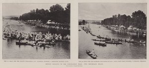 Taç Giyme Yılında Henley Regatta, İki Önemli Yarış by English Photographer