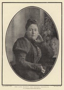 Rahmetli Majesteleri İmparatoriçe Frederick by English Photographer