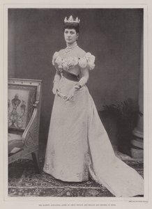 Majesteleri Alexandra, Büyük Britanya ve İrlanda Kraliçesi ve Hindistan İmparatoriçesi by English Photographer