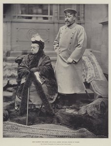 Majesteleri Kraliçe ve SAİK Albert Edward, Galler Prensi