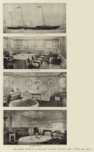 Majestelerinin Güney Fransa, Kraliyet Yatı Victoria ve Albert