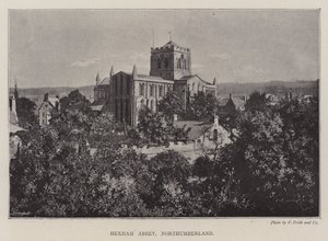Hexham Manastırı, Northumberland by English Photographer
