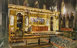 Yüksek Altar, Westminster Abbey, Londra by English Photographer