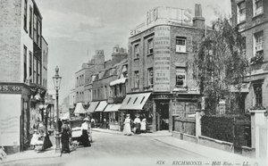 Hill Rise, Richmond: genel görünüm, 1895 by English Photographer