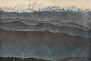 Himalaya Dağları (renkli fotoğraf) by English Photographer