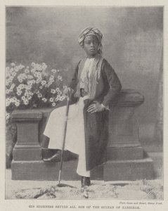 Zanzibar Sultanının Oğlu Ekselansları Seyyid Ali by English Photographer