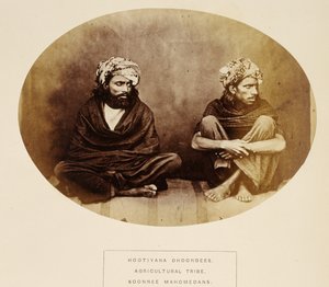 Hootiyana Dhoondees, Tarım Kabilesi, Soonnee Mahomedans, Mooltan, The People of India