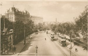 Otel Cecil ve Embankment, Londra by English Photographer