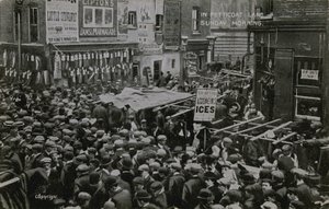 Pazar sabahı Petticoat Lane, Londra