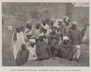 Hindistan Sınır Bozuklukları, Muhammed Şerif, Dir Hanı ve Takipçileri by English Photographer