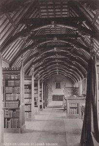 İç Kütüphane St Johns Koleji by English Photographer