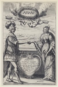 T Walkley 1636 için J Desmarets de Saint Sorlin, Ariana, J Haviland (s/b fotoğraf) by English Photographer