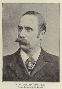 JN Gerard, Esquire, QC by English Photographer