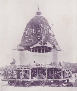 Jagannath Araba, Puri by English Photographer