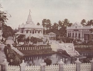 Jain Tapınağı, Kalküta (renkli fotoğraf) by English Photographer