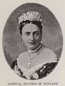 Janetta, Rutland Düşesi by English Photographer