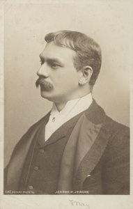 Jerome K Jerome (1859-1927), İngiliz yazar by English Photographer