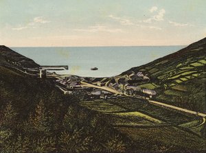 Jersey: Greve de Lecq (renkli fotoğraf) by English Photographer