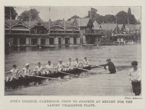 Jesus College, Cambridge, Crew, Bayanlar Müsabaka Plakası için Henley