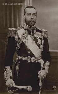 Kral George V (s/b fotoğraf) by English Photographer