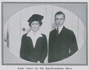 Çığır açan sabah Leydi Nancy Astor by English Photographer