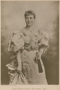 Leydi Renals - Leydi Belediye Başkanı, 1894-95 by English Photographer