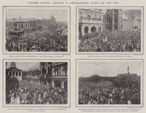 Ladysmith Rahatladı, Pietermaritzburg, Durban ve Cape Town