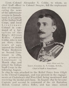 Yarbay AS Cobbe, DSO, Somaliland Genelkurmay Başkanı by English Photographer