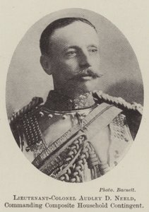 Yarbay Audley D Neeld, Kompozit Ev Birliğine komuta ediyor by English Photographer