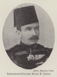 Yarbay David F Lewis by English Photographer