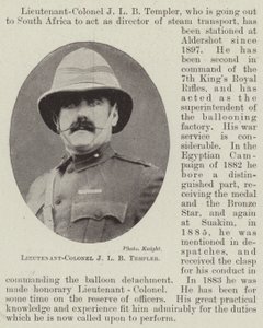 Yarbay J L B Templer by English Photographer