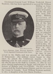 Korgeneral Lord William Seymour, Kule