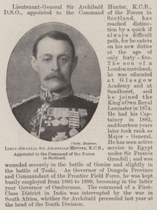 Korgeneral Sir Archibald Hunter, KKB, İskoçya