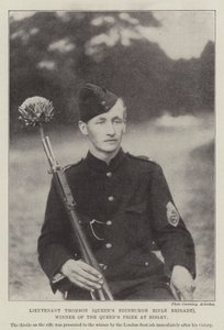 Teğmen Thomson (Queens Edinburgh Tüfek Tugayı), Bisley