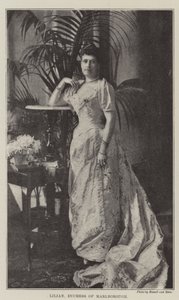 Lilian, Marlborough Düşesi by English Photographer