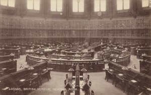 Londra, British Museum, Okuma Odası by English Photographer