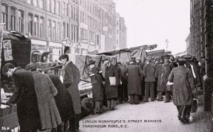 Londra işçileri sokak pazarları by English Photographer