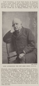 Lord Alverstone, Yeni Lord Başyargıç by English Photographer