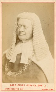 Lord Bovill, Baş Yargıç by English Photographer